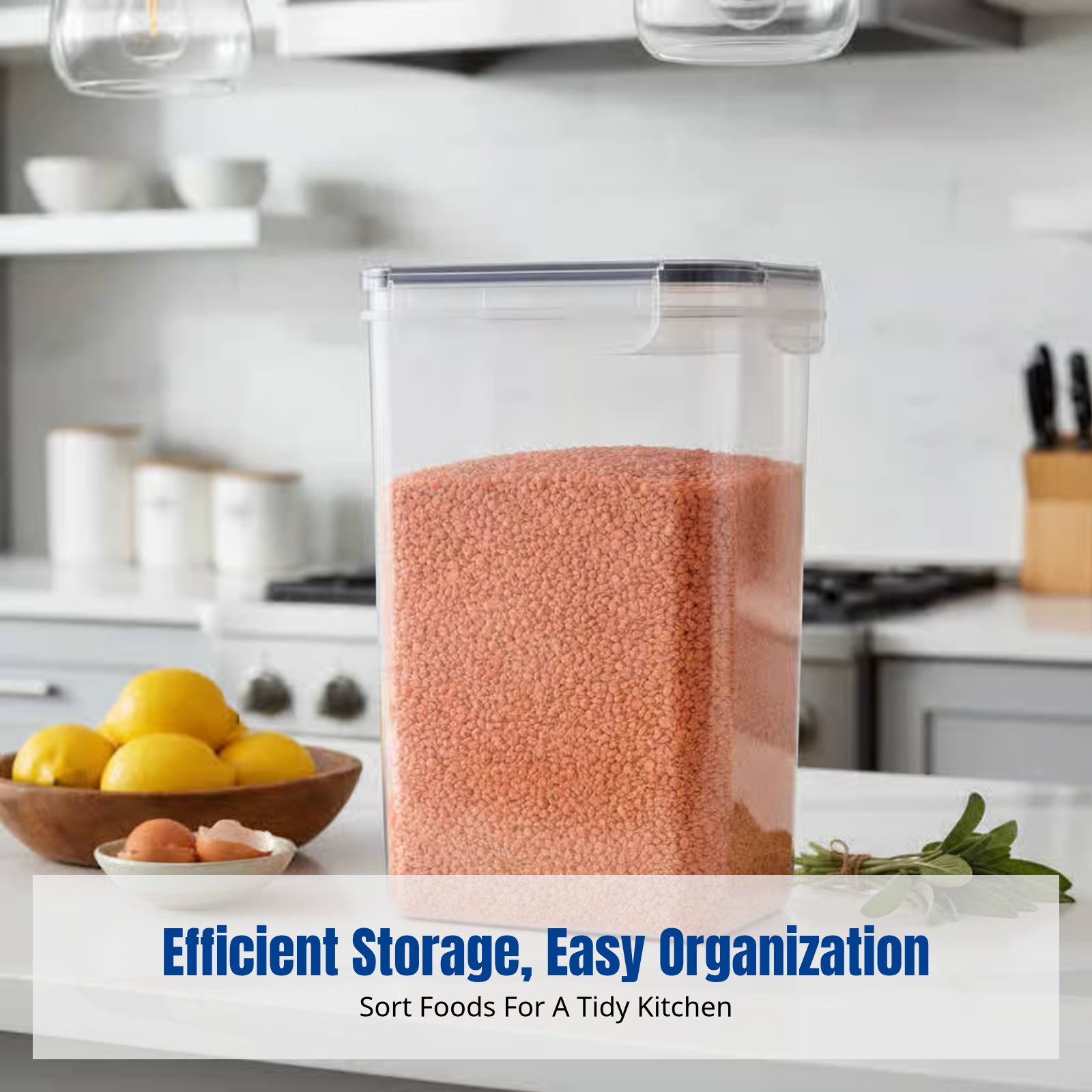 Food Storage Refrigerator - Hava Geçirmez Gıda Saklama Kabı Seti,