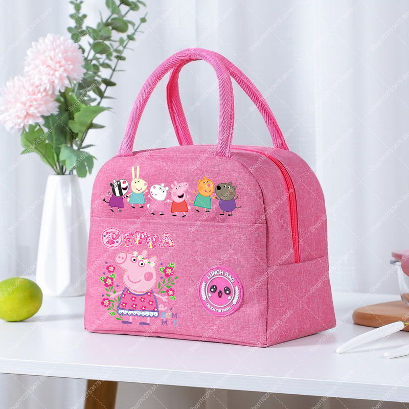 Food Storage Roll Bags - Kız Anime Sevimli Öğle Yemeği Çantası