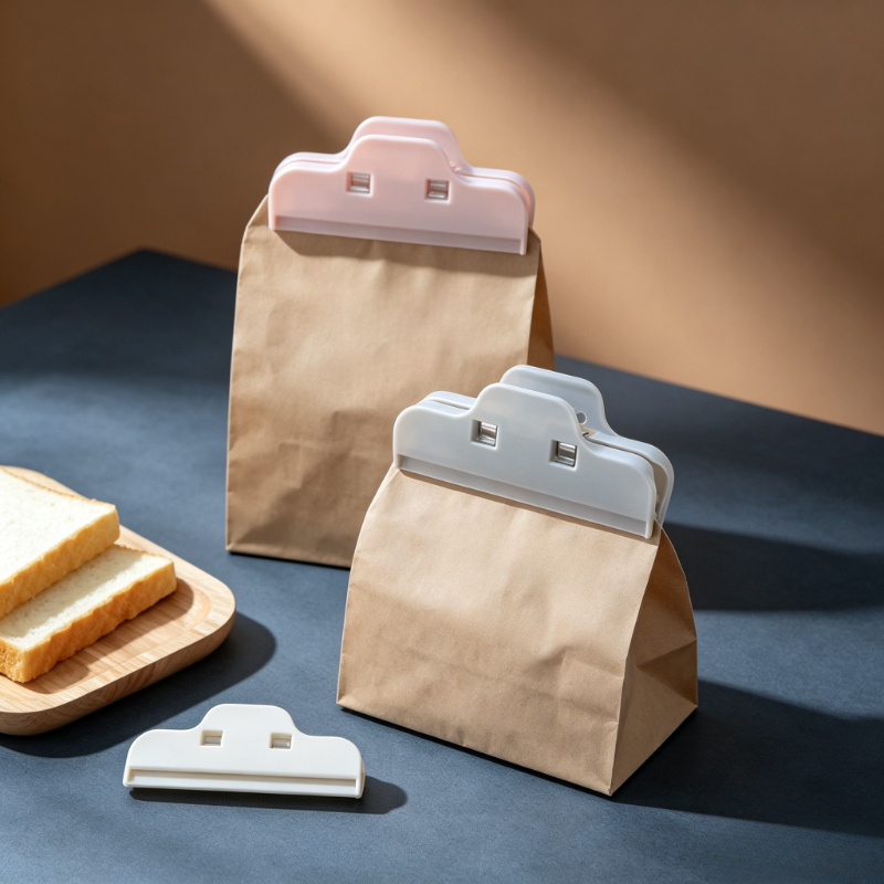 Food Storage Plastic Bag - Basit Plastik Gıda Sızdırmazlık Klipsleri Atıştırmalık