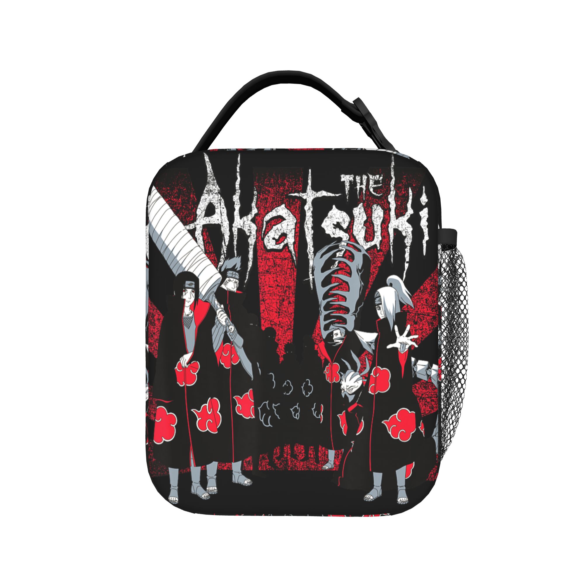 Food Storage Roll Bags - Shippuden Akatsuki Narutoes Yalıtımlı Öğle Yemeği