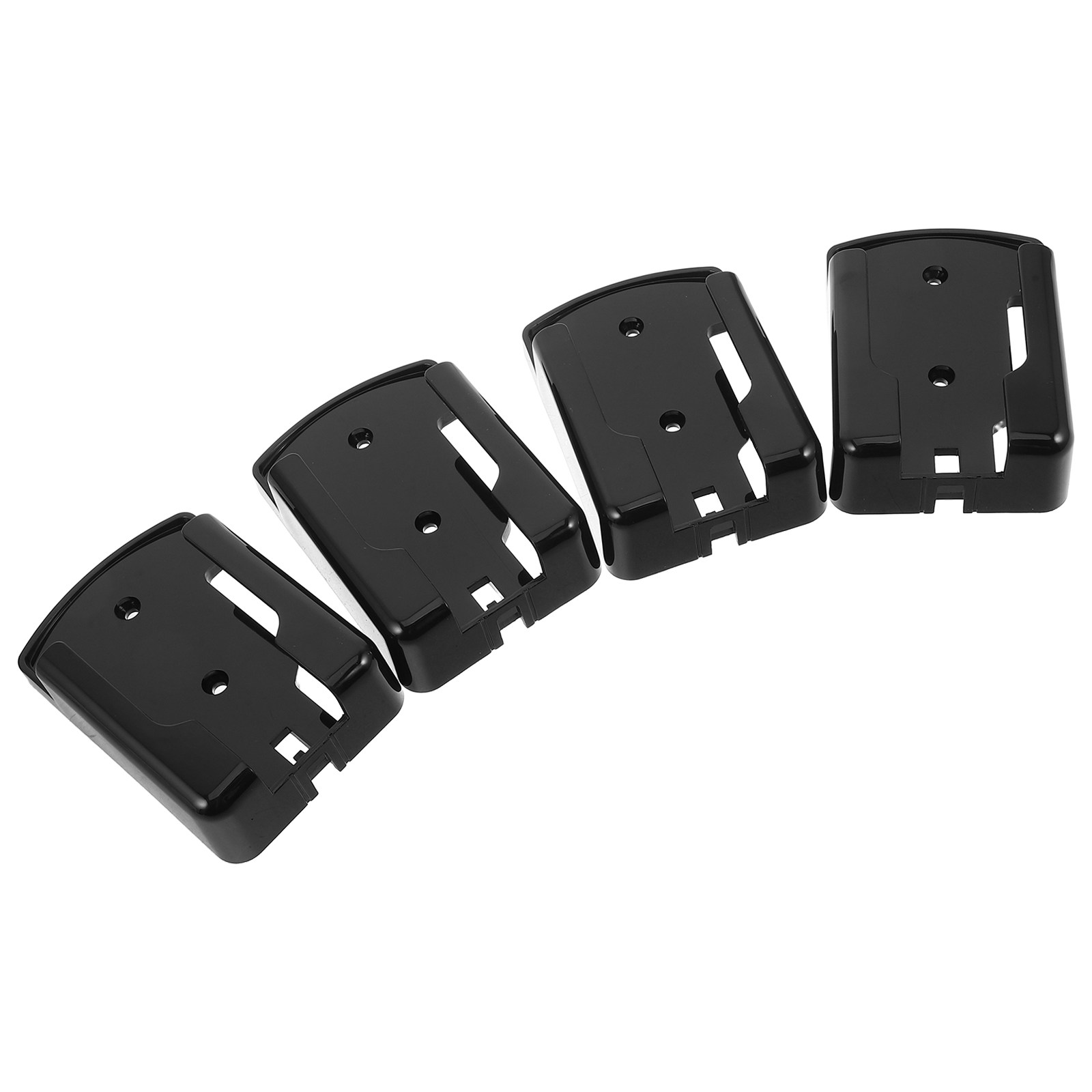 Food Storage Organizer - 4 Adet Yapışkanlı Uzaktan Kumanda Tutucu