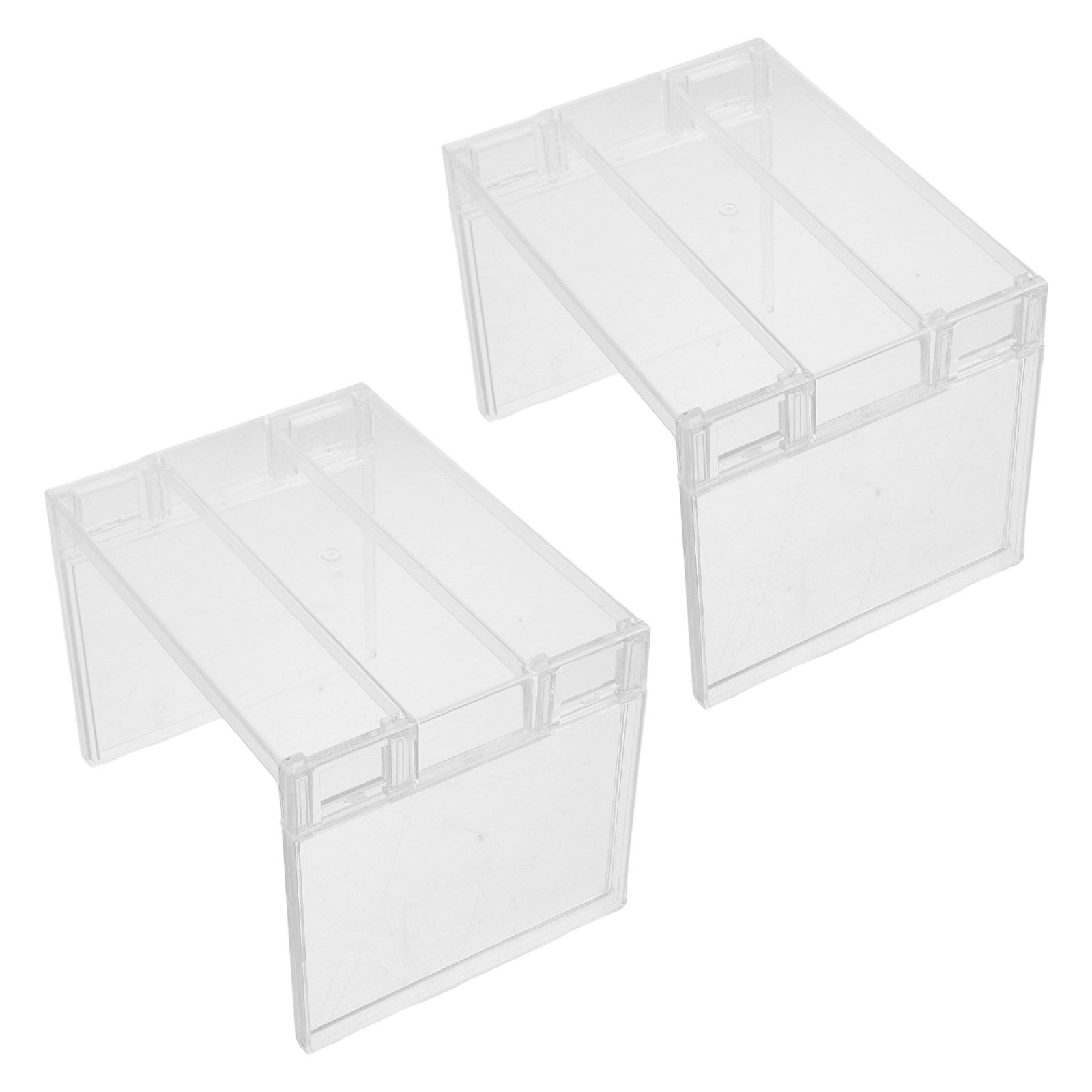 Food Storage Freezer - 2 adet buzdolabı organizatör raf şeffaf