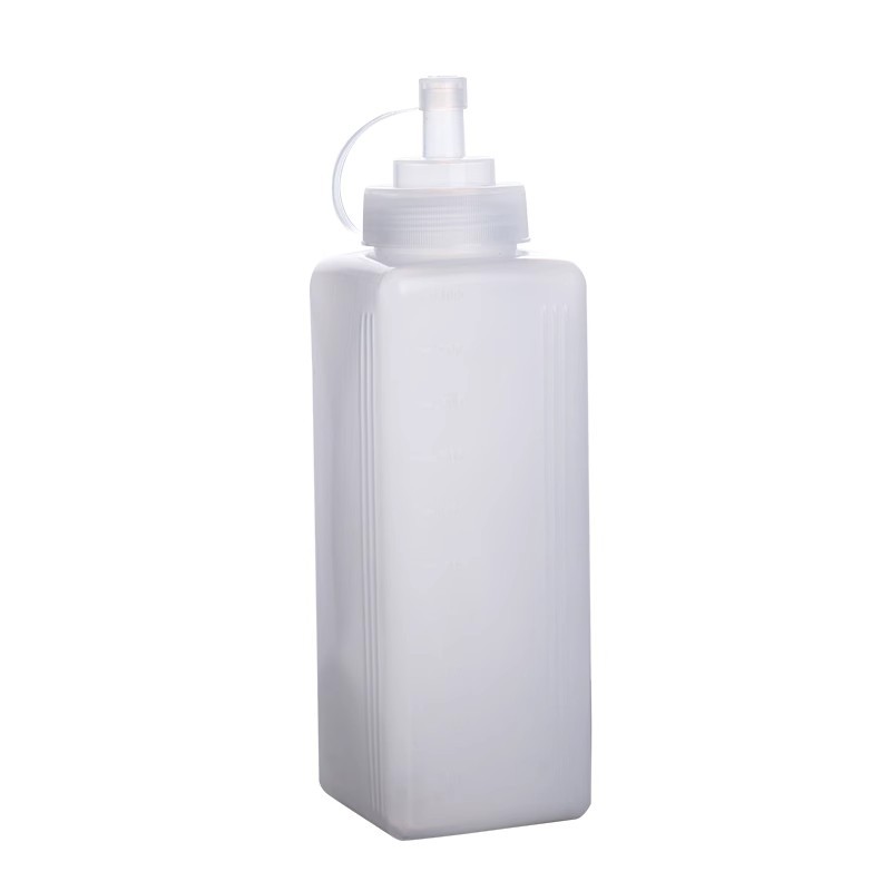 Salad Dressing Bottle - Plastik Sıkma Sos Şişesi Geniş Ağızlı,