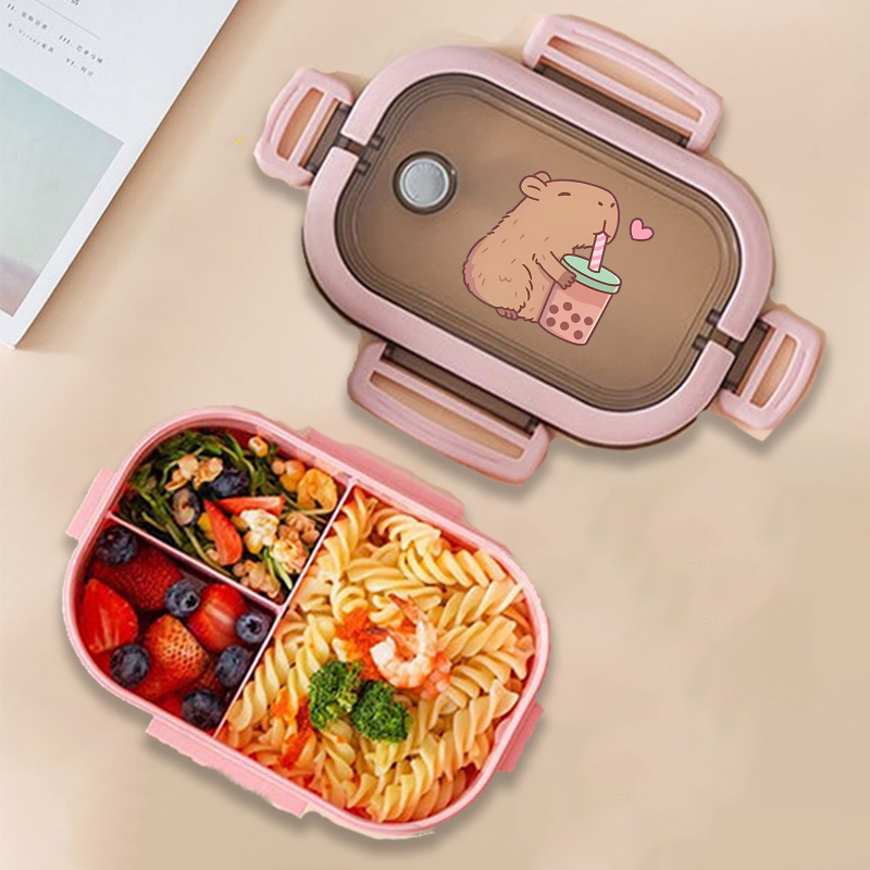 Food Storage Warehouse - Kapibara Bento Öğle Yemeği Kutusu Anime