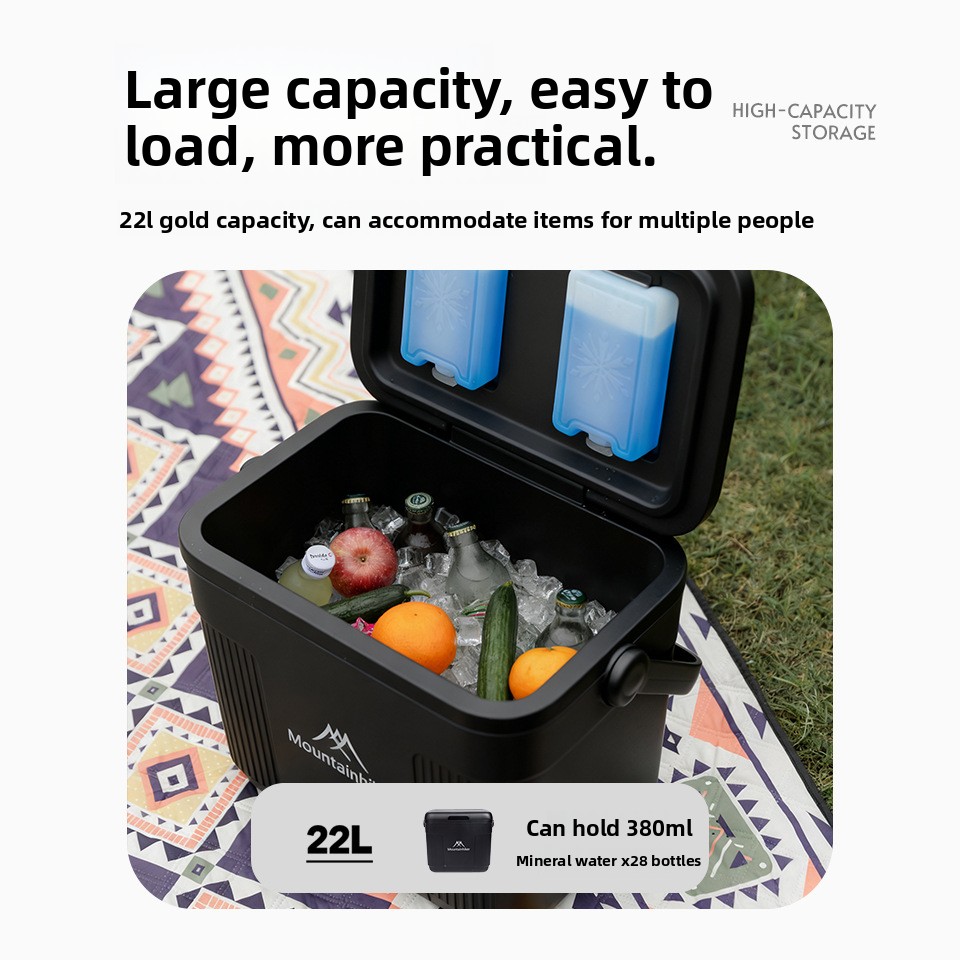 Food Storage Camping - Mountainhiker 22L Black Knight Açık Hava
