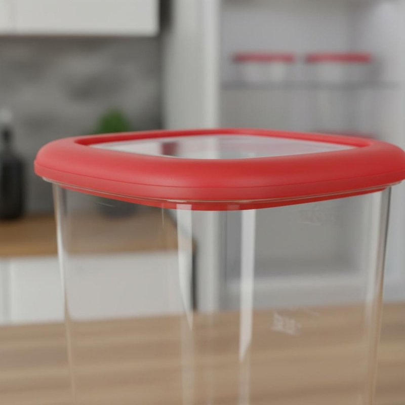 Stackable Pantry Bin - 6 Parça Hava Geçirmez Gıda Saklama