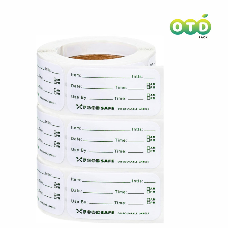 Food Storage Label - 300/adet Gıda Saklama Etiketleri Yapışkanlı Çıkarılabilir