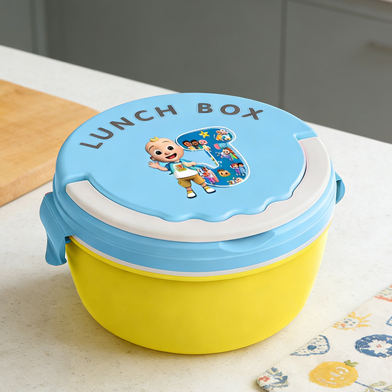 Food Storage Is - Cocomelon'lar Öğle Yemeği Kutuları Taşınabilir Bento