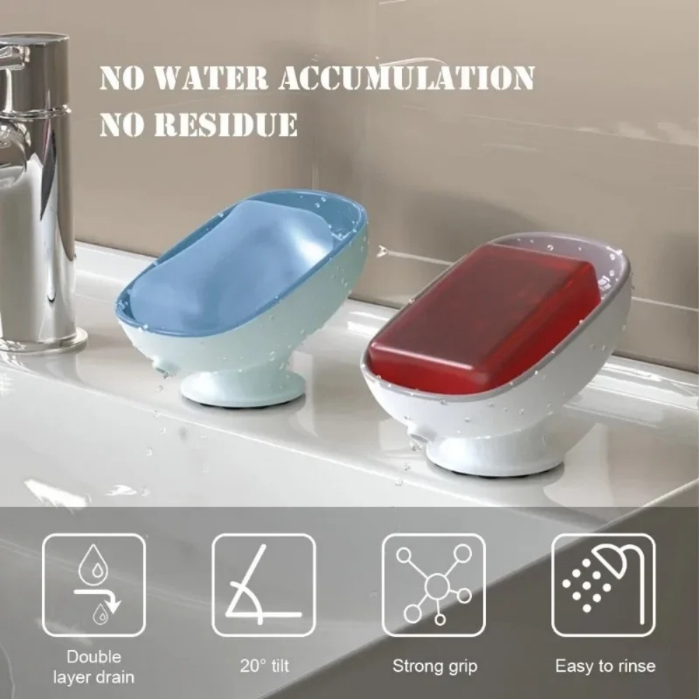 Food Storage Rack - 1 adet Süper Vakumlu Banyo Sabunluk