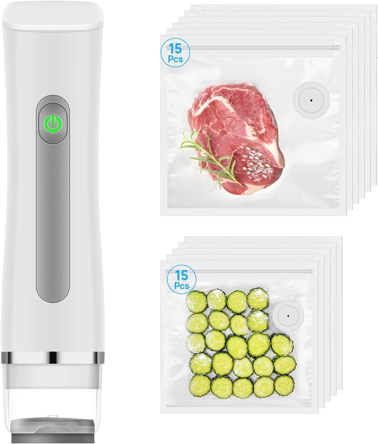 Food Storage Vacuum Sealer Machine - Görsel Su Depolama Tanklı Gıda Vakum