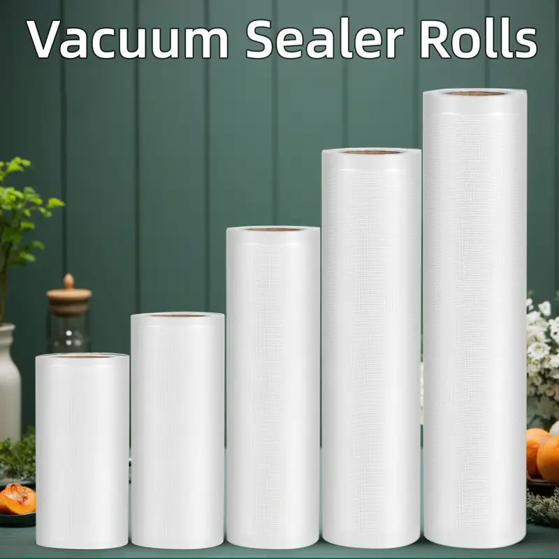Food Storage Vacuum Sealer Machine - 500CM Vakumlu Kapatma Poşetleri Rulosu Kaymaz