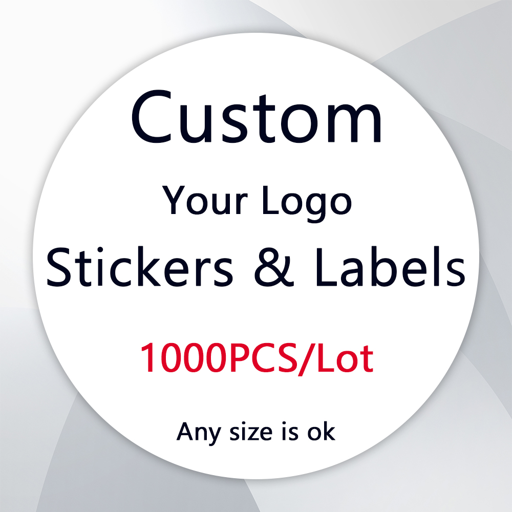 Food Storage Label - 1000PCS Özel Çıkartmalar Özelleştirme Logo İşletme