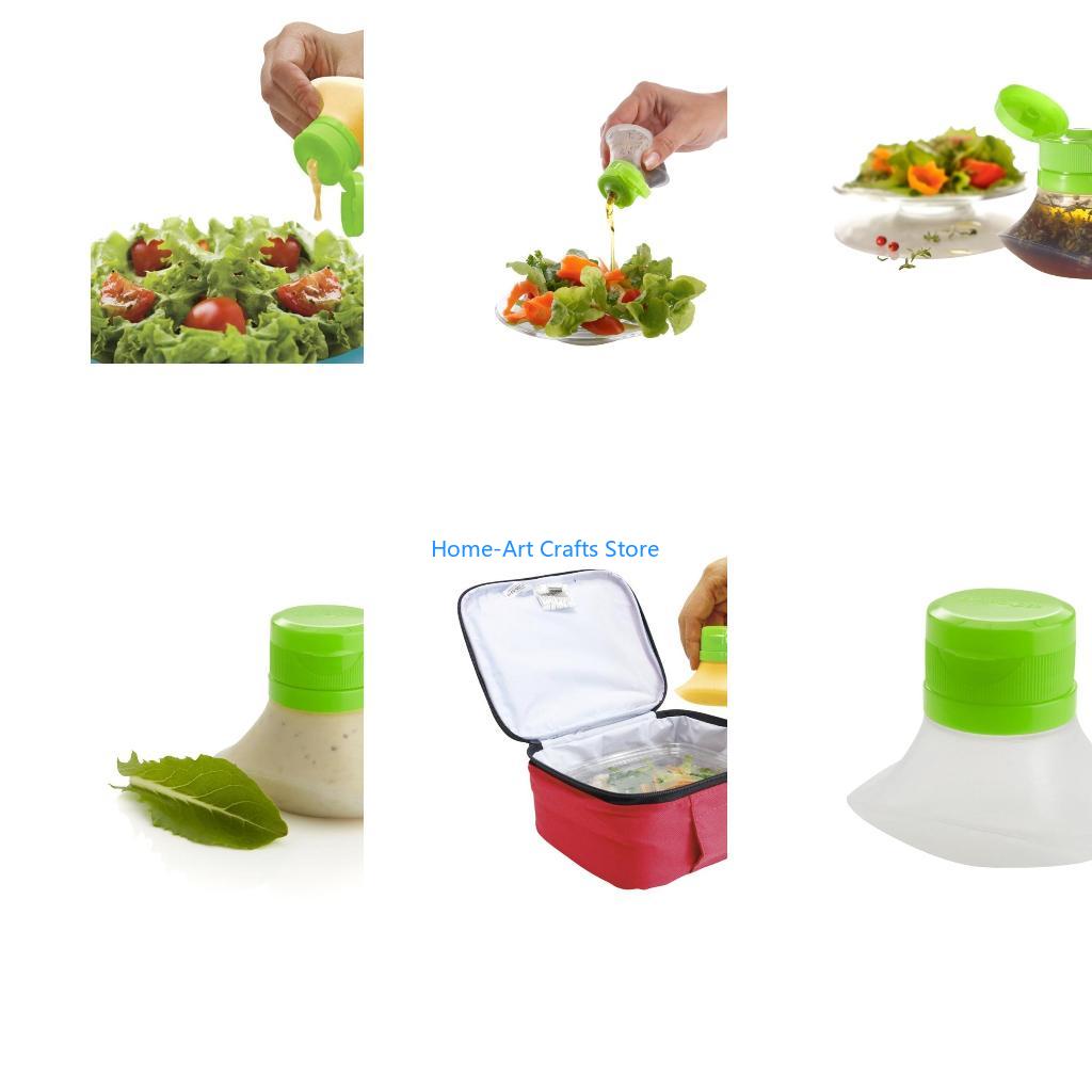 Salad Dressing Bottle - Y3NA Sıkıştırılmış Salata Sosu Şişeleri Taşınabilir