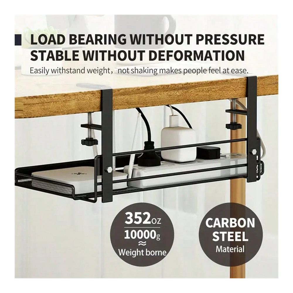 Food Storage Organizer - Masaüstü Depolama Rafı, Ofis Masası Düzenleyici,