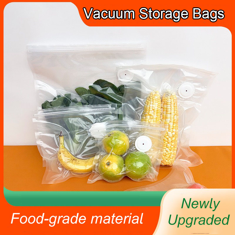 Food Storage Roll Bags - Yeni Yeniden Kullanılabilir Hava Vakumlu Saklama