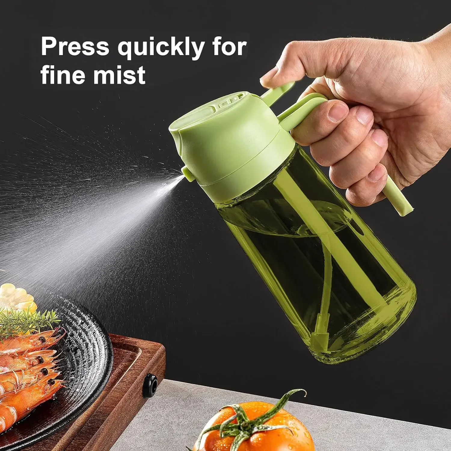2in1 Siyah Cam Zeytinyağı Püsk - Salad Dressing Bottle incelemesi ve fiyatı