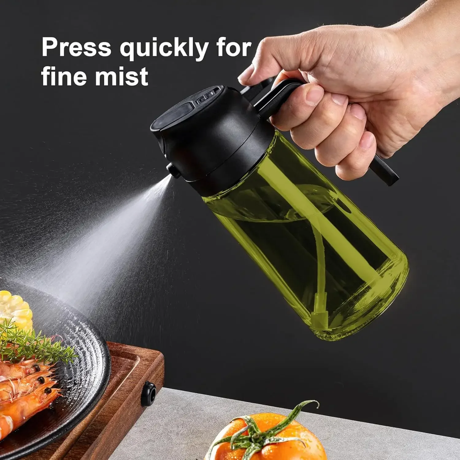 2in1 Siyah Cam Zeytinyağı Püsk - Salad Dressing Bottle incelemesi ve fiyatı