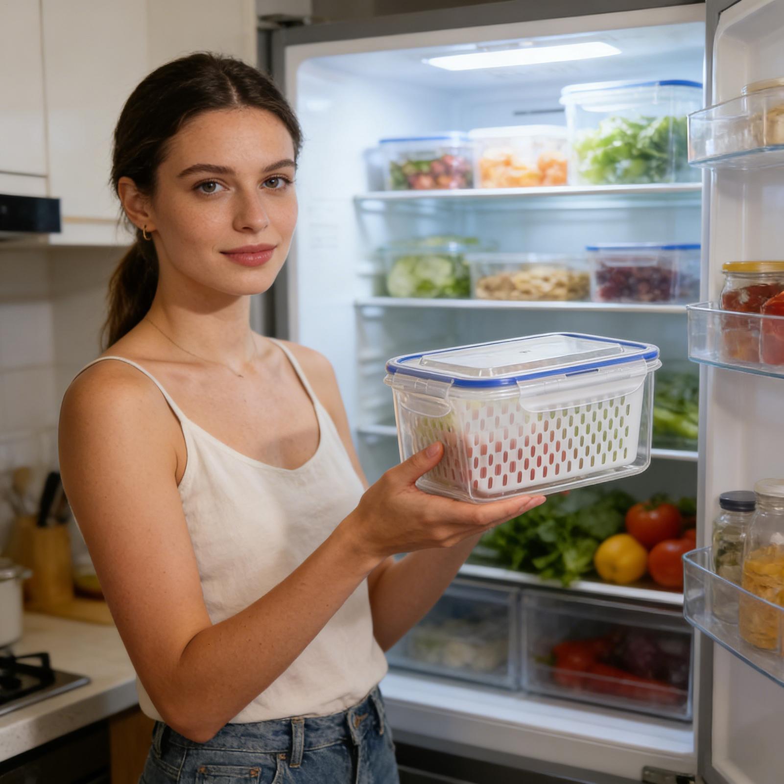 4'ü 1 Arada Gıda Saklama Kabı  - Food Storage Refrigerator incelemesi ve fiyatı