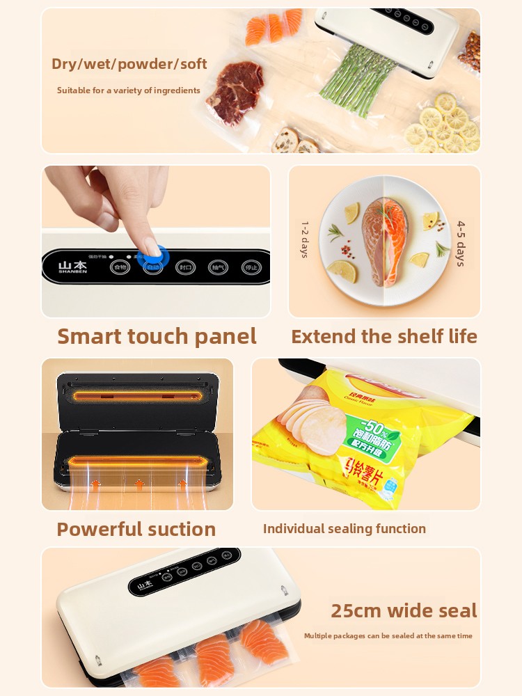 Mini Vakum Kapatma Makinesi Ot - Food Storage Vacuum Sealer Machine incelemesi ve fiyatı