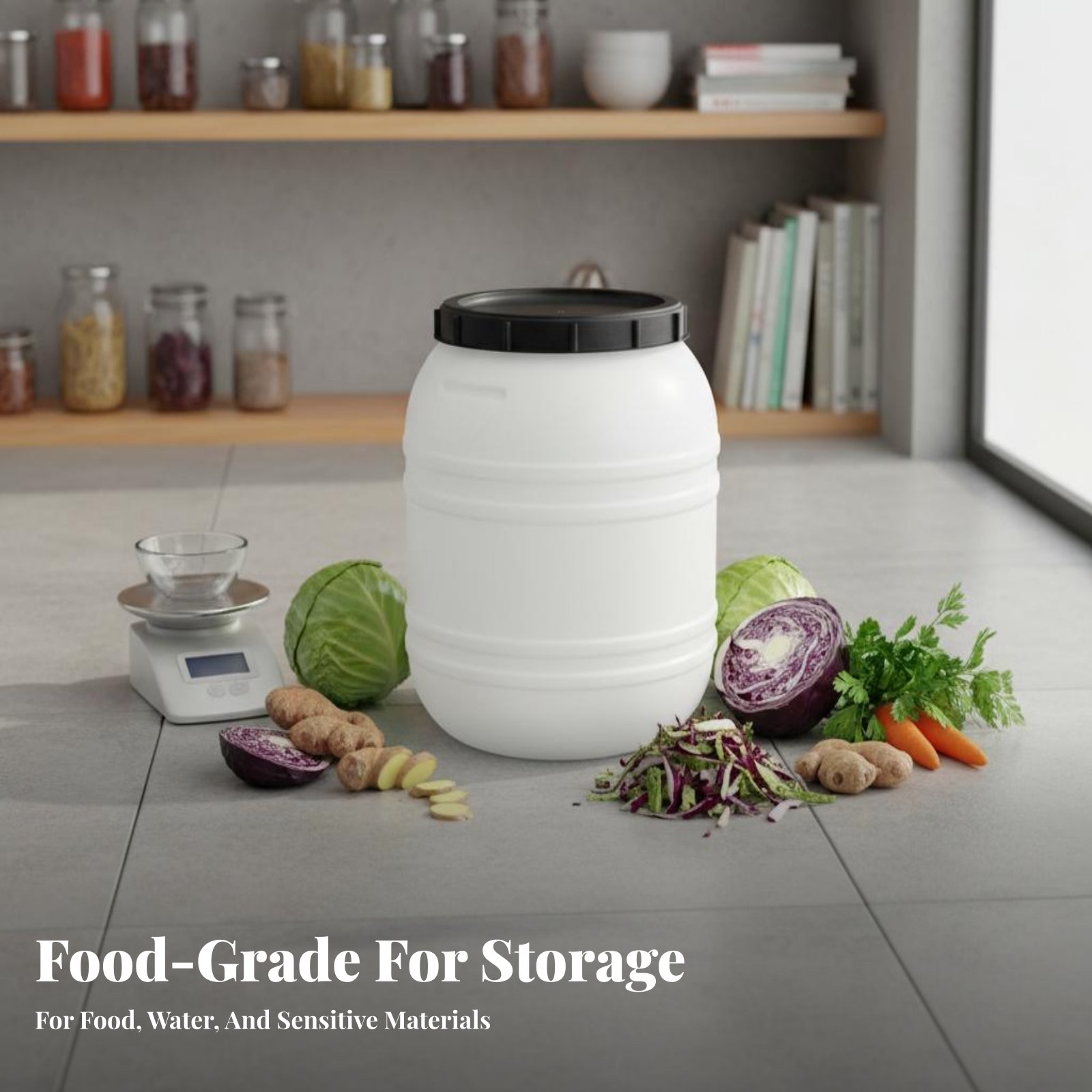 Gıda Sınıfı Plastik Varil Hava - Food Storage Is incelemesi ve fiyatı