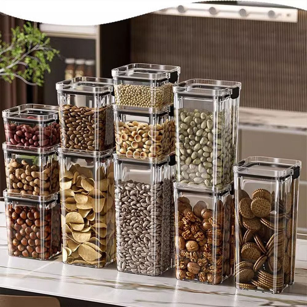 Şeffaf Gıda Saklama Kabı Mühür - Stackable Pantry Bin incelemesi ve fiyatı