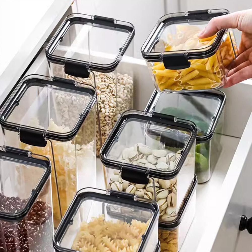 Şeffaf Gıda Saklama Kabı Mühür - Stackable Pantry Bin incelemesi ve fiyatı