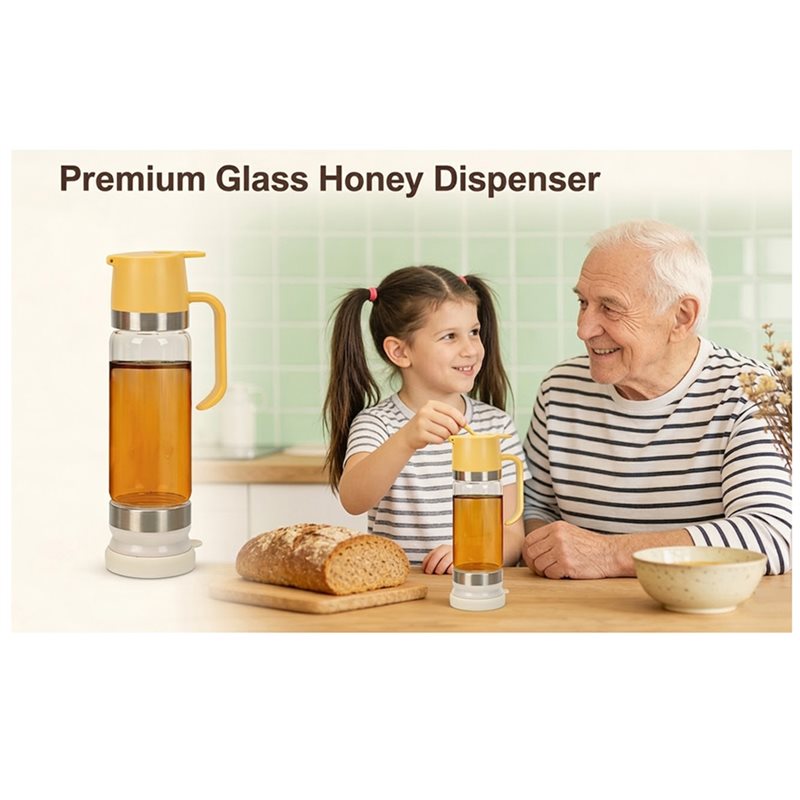 Damlamasız Bal Dağıtıcısı 350M - Food Storage Glass Box incelemesi ve fiyatı