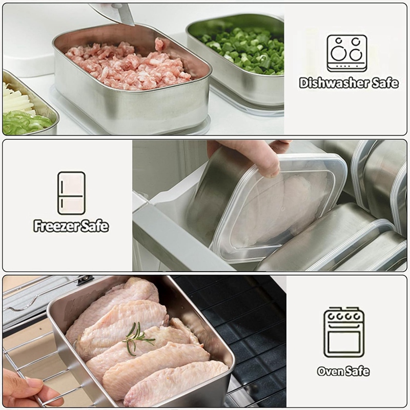 Paslanmaz Çelik Gıda Saklama K - Food Storage Is incelemesi ve fiyatı