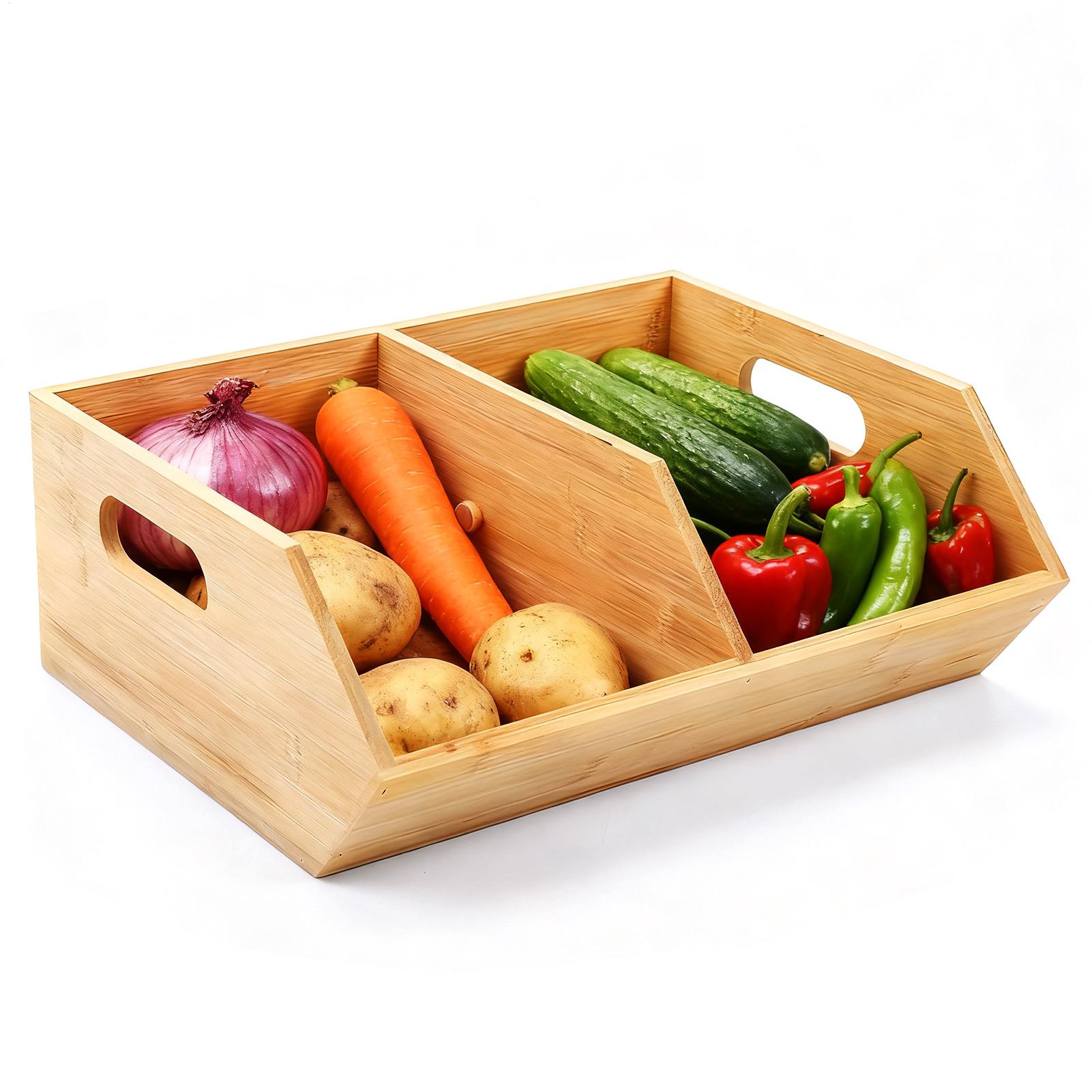 Kiler Depolama Kutuları Ahşap  - Stackable Pantry Bin incelemesi ve fiyatı