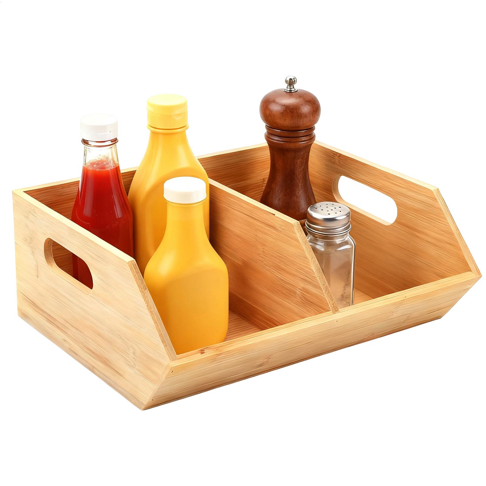 Kiler Depolama Kutuları Ahşap  - Stackable Pantry Bin incelemesi ve fiyatı
