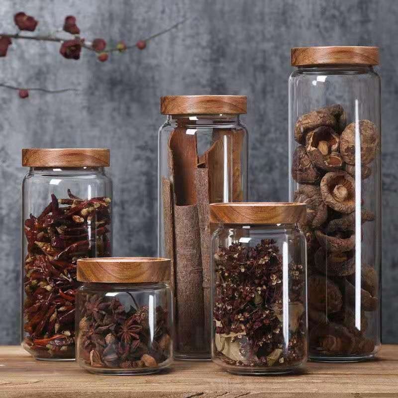 Yuvarlak cam tüp kavanoz akasy - Food Storage Youtube incelemesi ve fiyatı