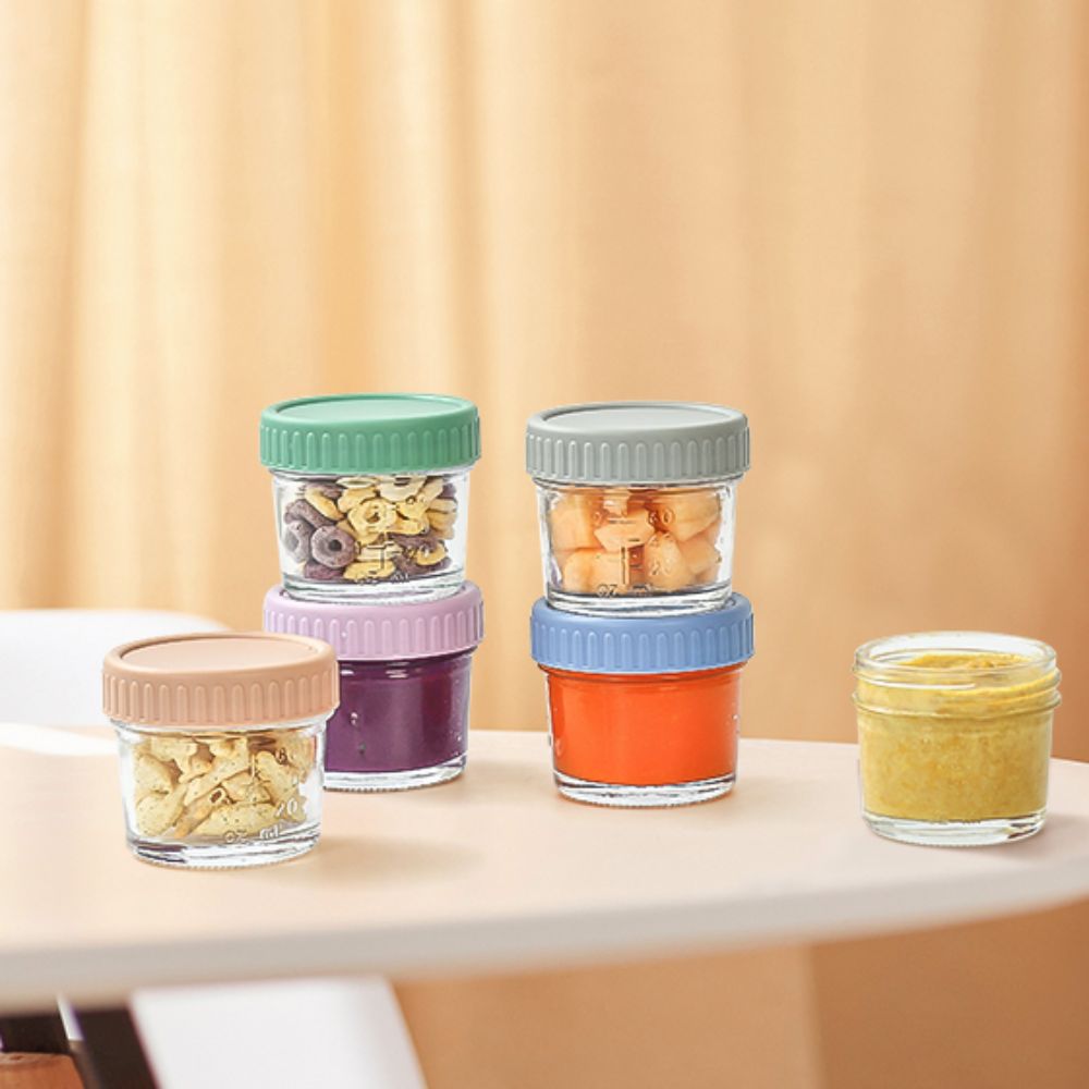 6 adet cam bebek maması kavano - Food Storage Glass Box incelemesi ve fiyatı