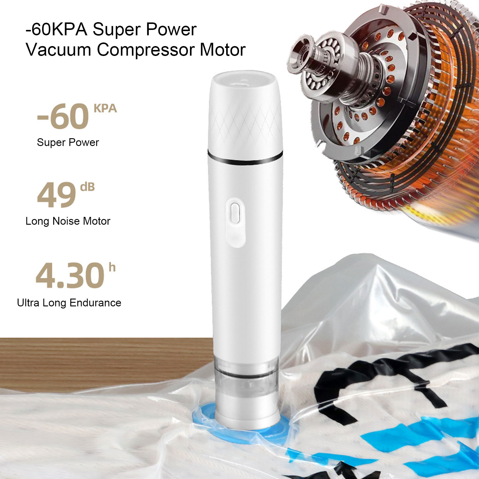 Elektrikli Hava Pompası El Tip - Food Storage Vacuum Sealer Machine incelemesi ve fiyatı