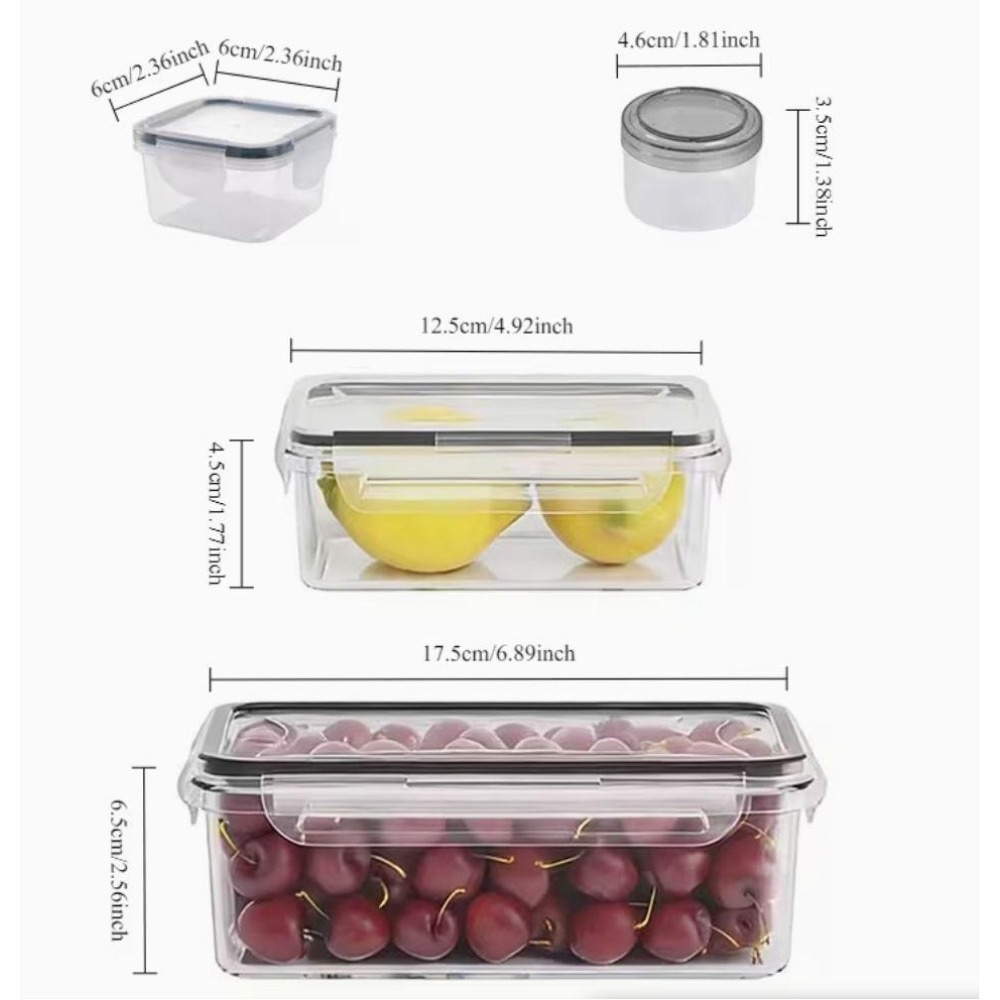 4 Parçalı Şeffaf Gıda Saklama  - Food Storage Warehouse incelemesi ve fiyatı