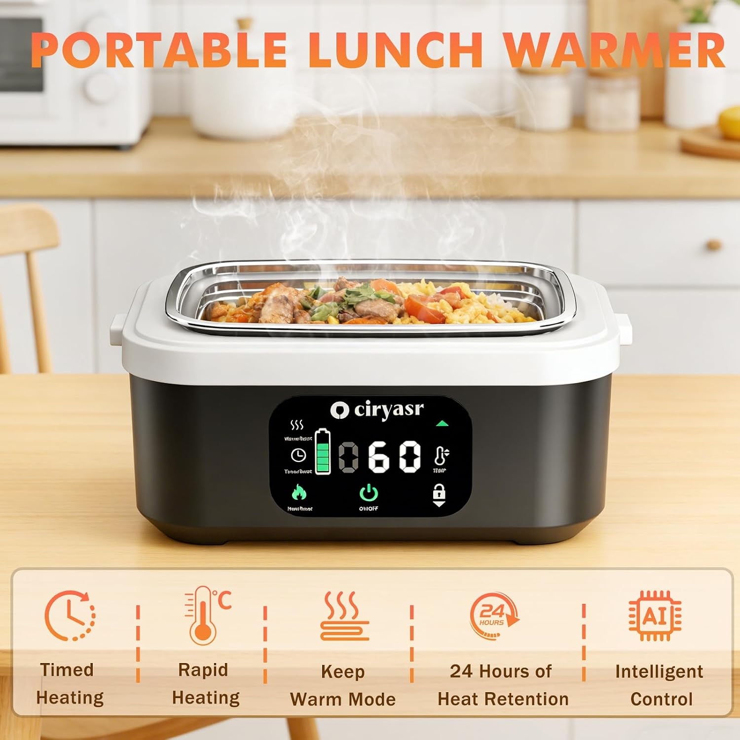 Güçlü Elektrikli Yemek Kutusu, - Food Storage Camping incelemesi ve fiyatı