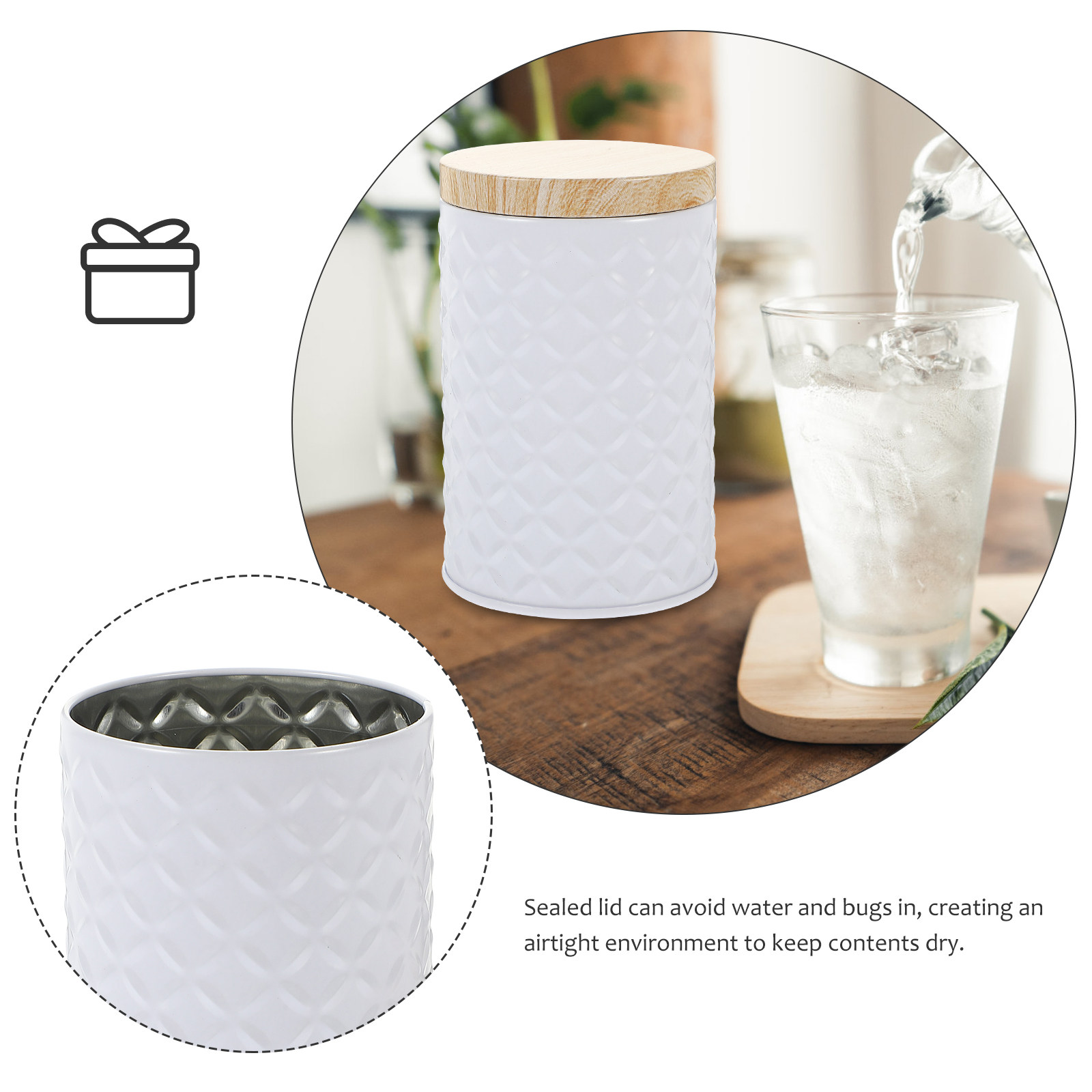 2 Adet Gıda Sınıfı Teneke Sakl - Food Storage Organizer incelemesi ve fiyatı