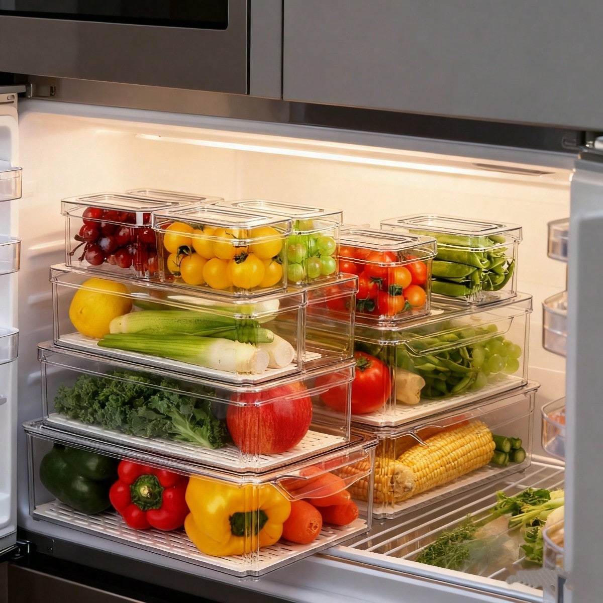 7'li Paket İstiflenebilir Buzd - Stackable Pantry Bin incelemesi ve fiyatı