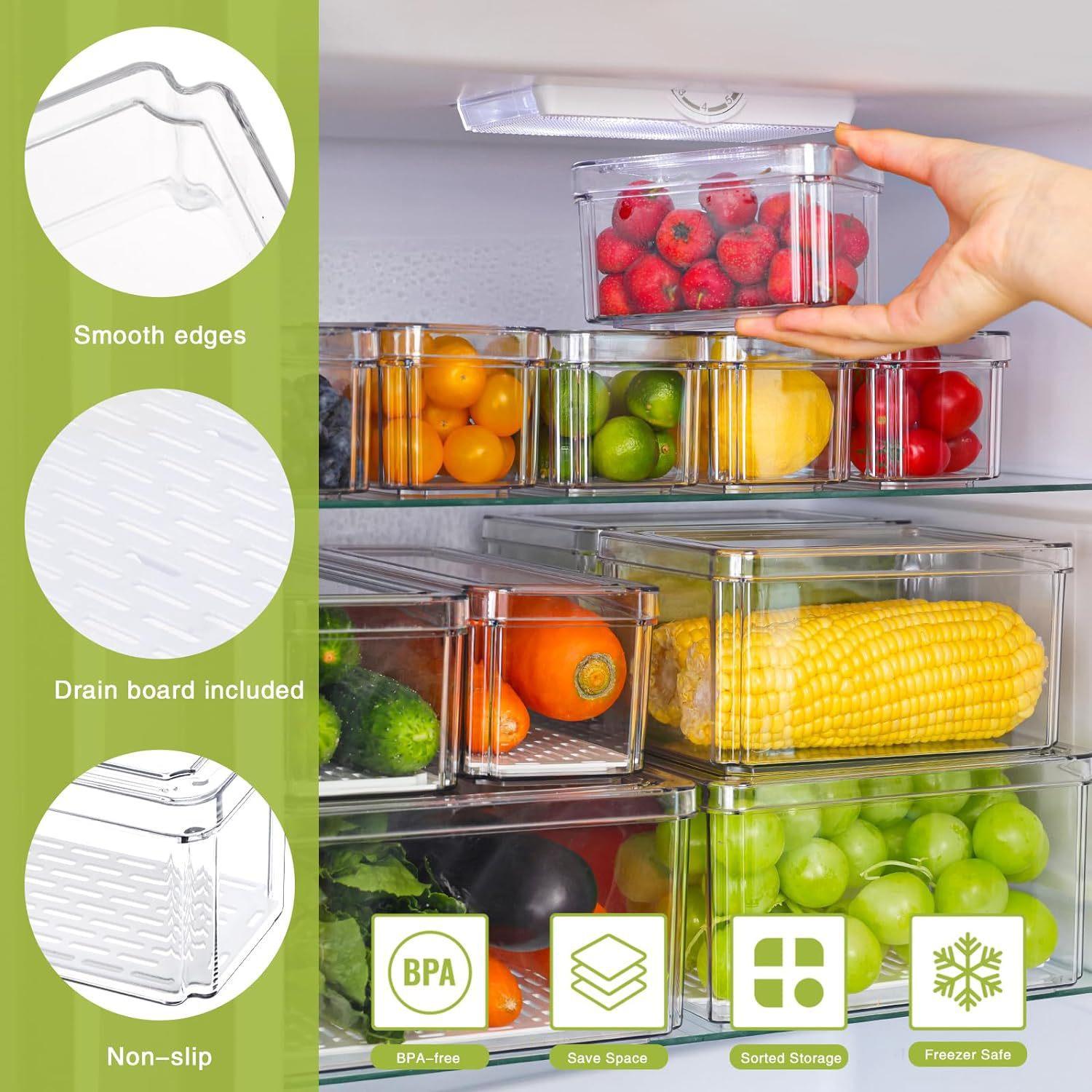 10/14 Parça Buzdolabı Düzenley - Stackable Pantry Bin incelemesi ve fiyatı