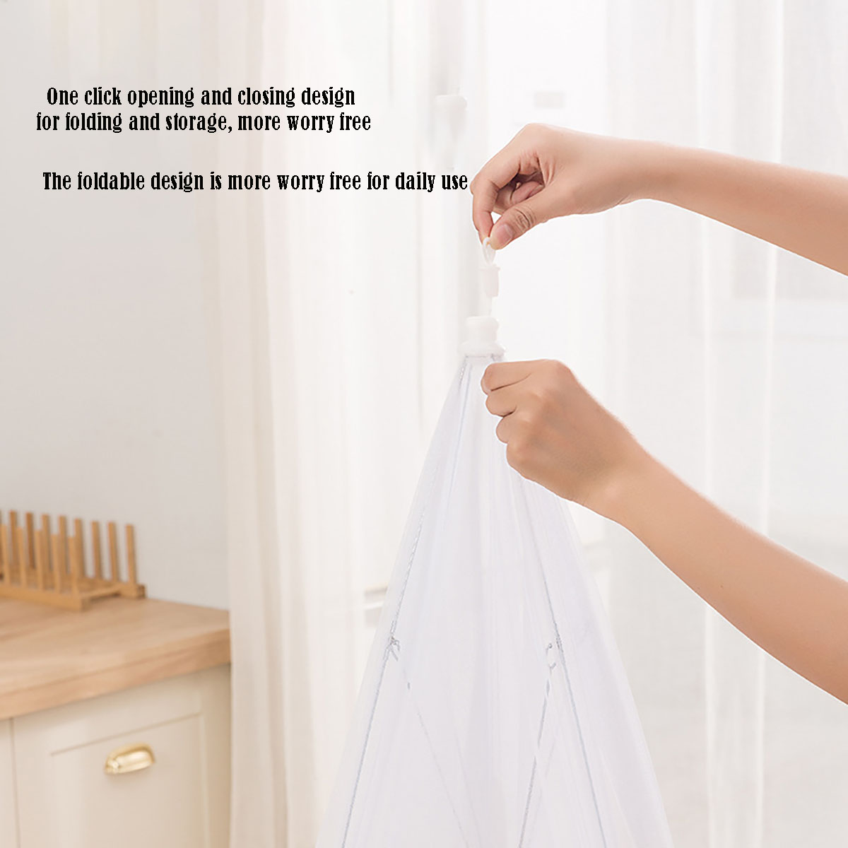 Yemek örtüsü örgü katlanır yık - Food Storage Long Term incelemesi ve fiyatı