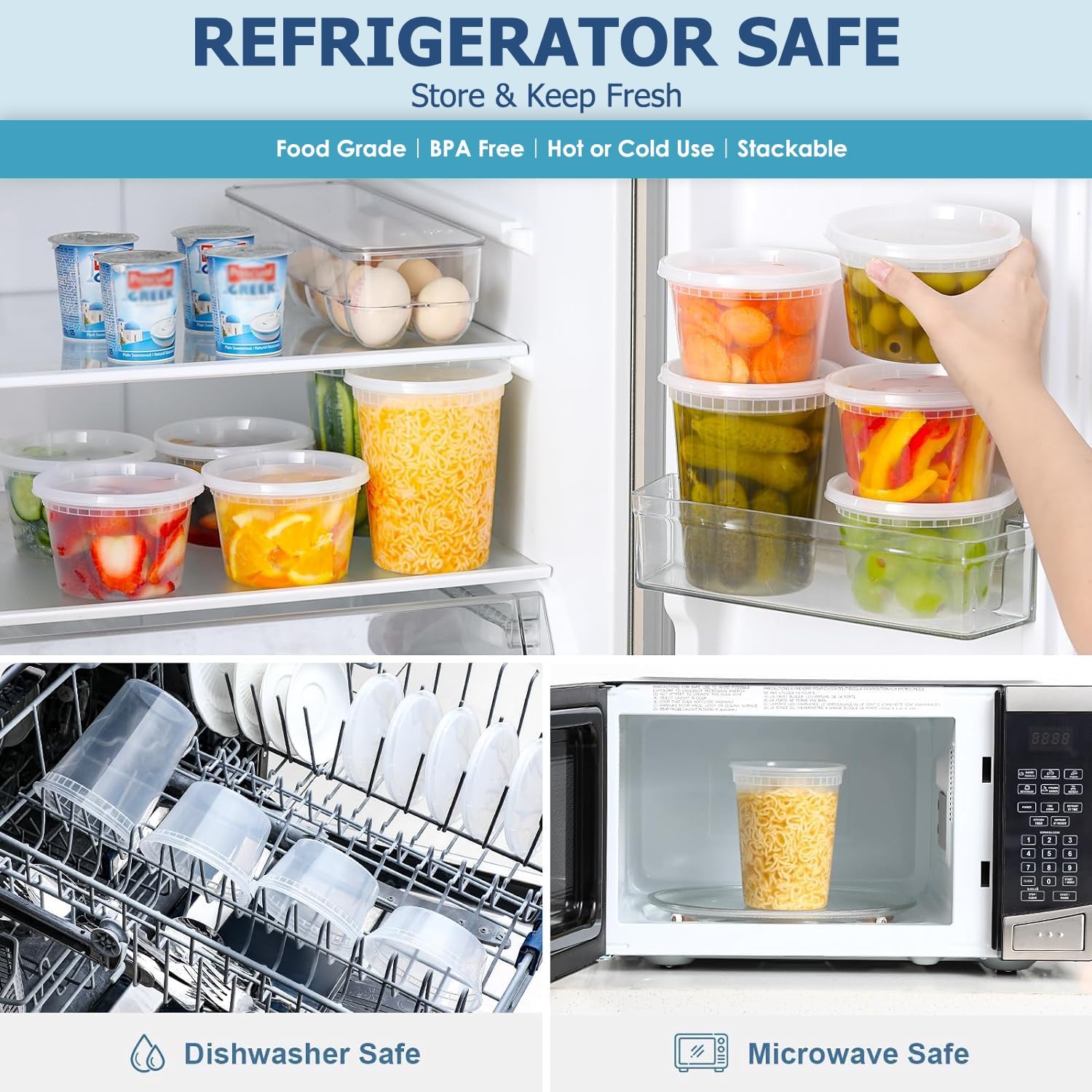 24 adet Şarküteri Gıda Saklama - Food Storage Freezer incelemesi ve fiyatı