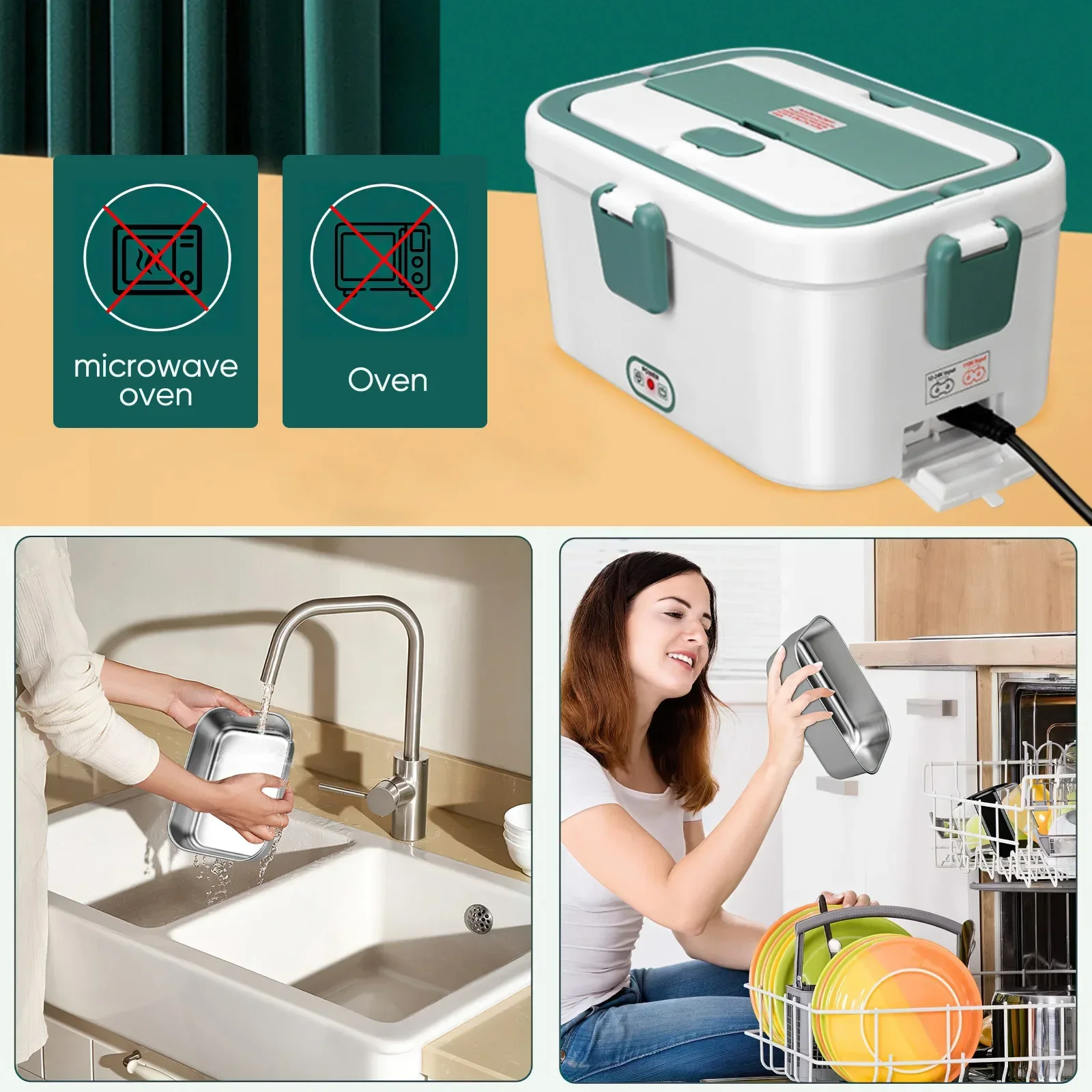 Elektrikli Öğle Yemeği Kutusu  - Food Storage Camping incelemesi ve fiyatı