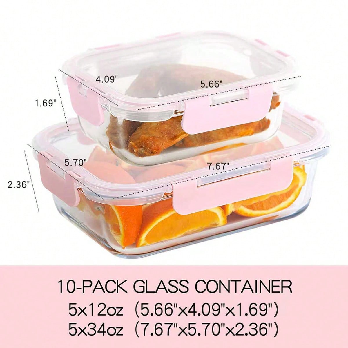 10'lu Paket Cam Yemek Hazırlık - Food Storage Warehouse incelemesi ve fiyatı