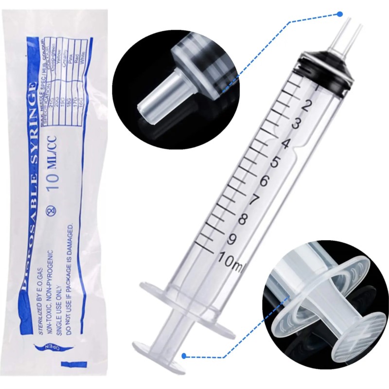 Plastik Şırıngalar 10ml İğnesi - Food Storage Without Plastic incelemesi ve fiyatı