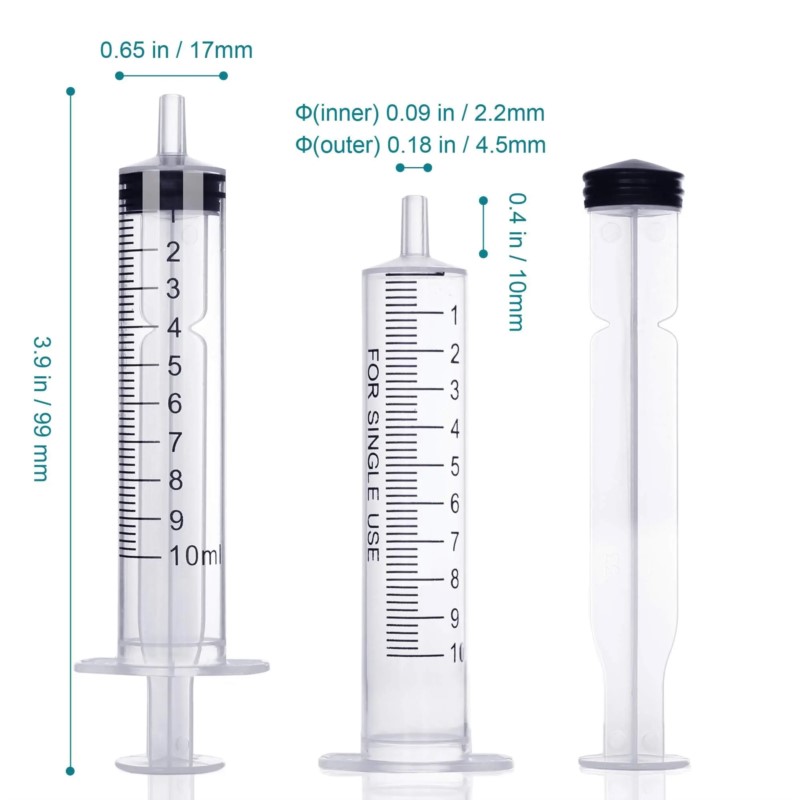Plastik Şırıngalar 10ml İğnesi - Food Storage Without Plastic incelemesi ve fiyatı