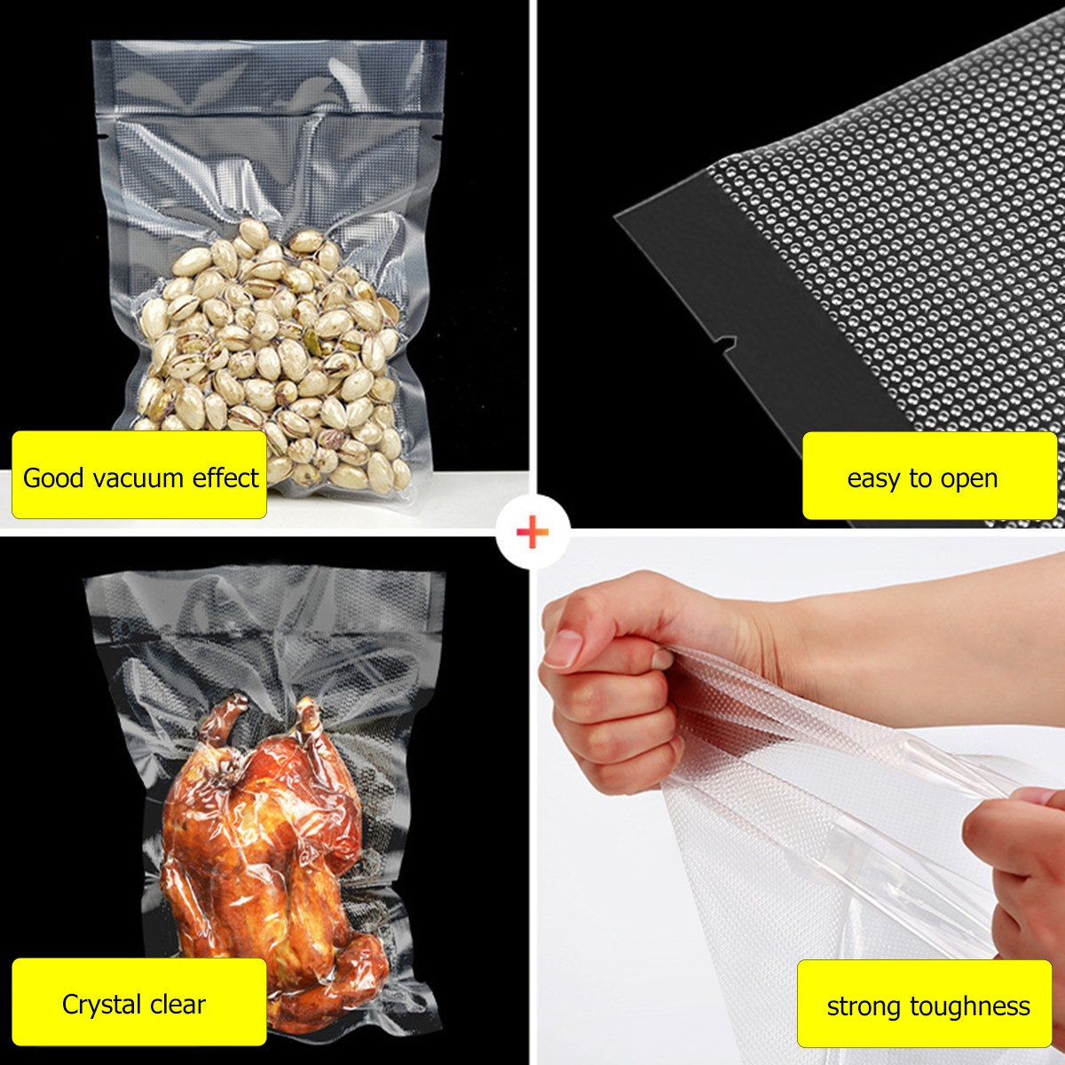 100 Adet Şeffaf Vakum Kapatma  - Food Storage Vacuum Sealer Machine incelemesi ve fiyatı