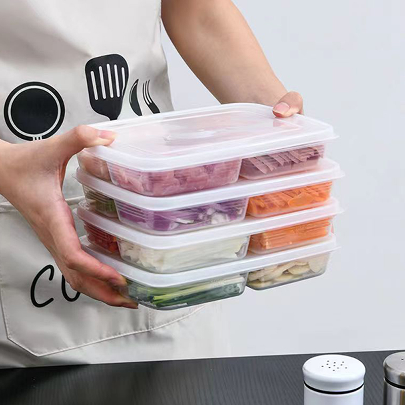 Yeni 【4 Bölmeli Plastik Saklam - Food Storage Warehouse incelemesi ve fiyatı