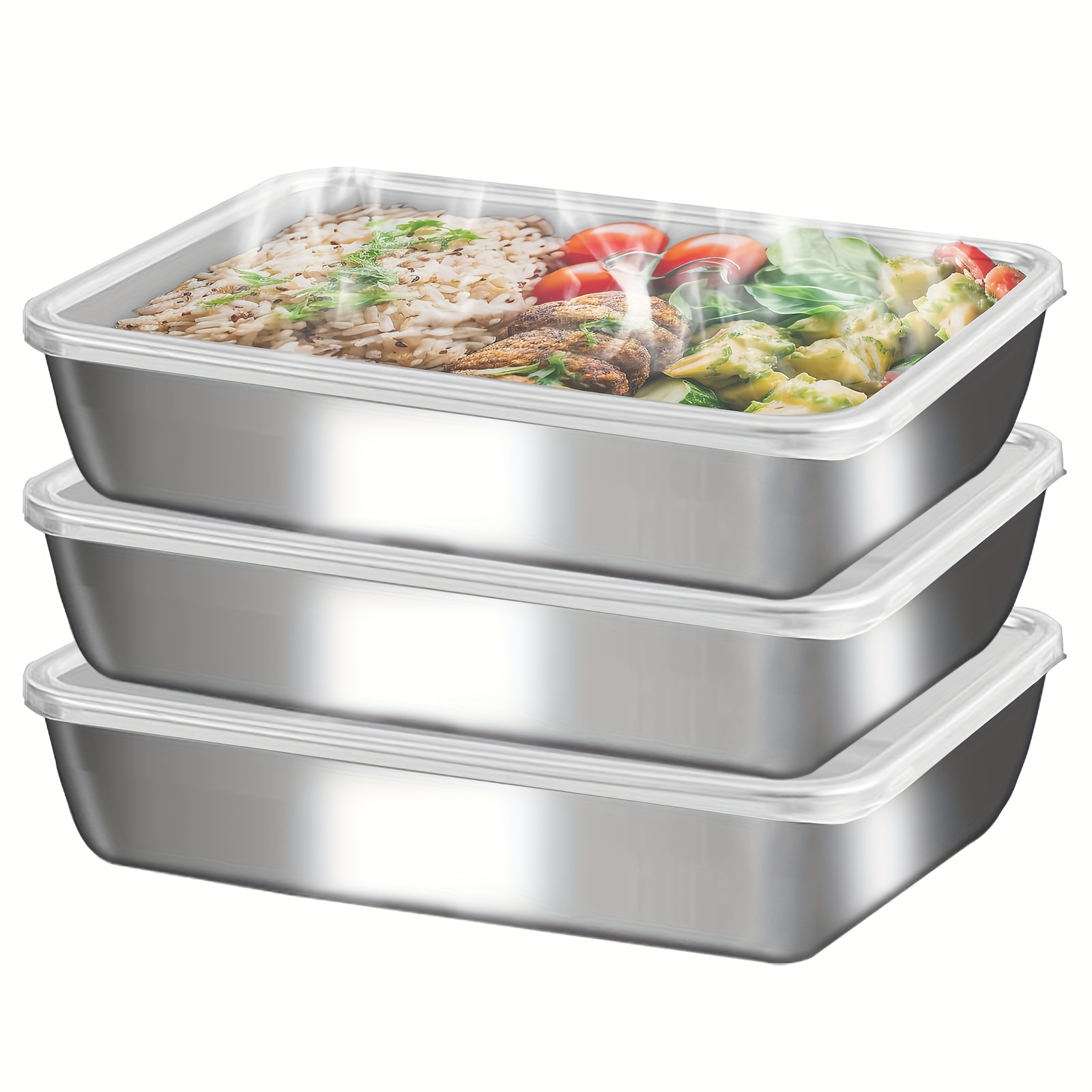 3 adet Paslanmaz Çelik Gıda Sa - Food Storage Warehouse incelemesi ve fiyatı