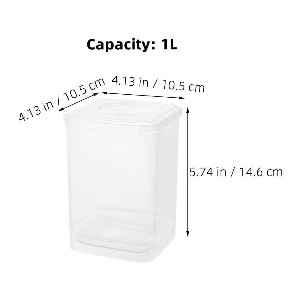 Hava Geçirmeyen Şeffaf Yoğurt  - Food Storage Freezer incelemesi ve fiyatı