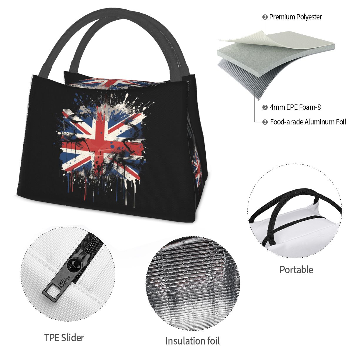 Union Jack İngiltere Bayrağı B - Food Storage Uk incelemesi ve fiyatı