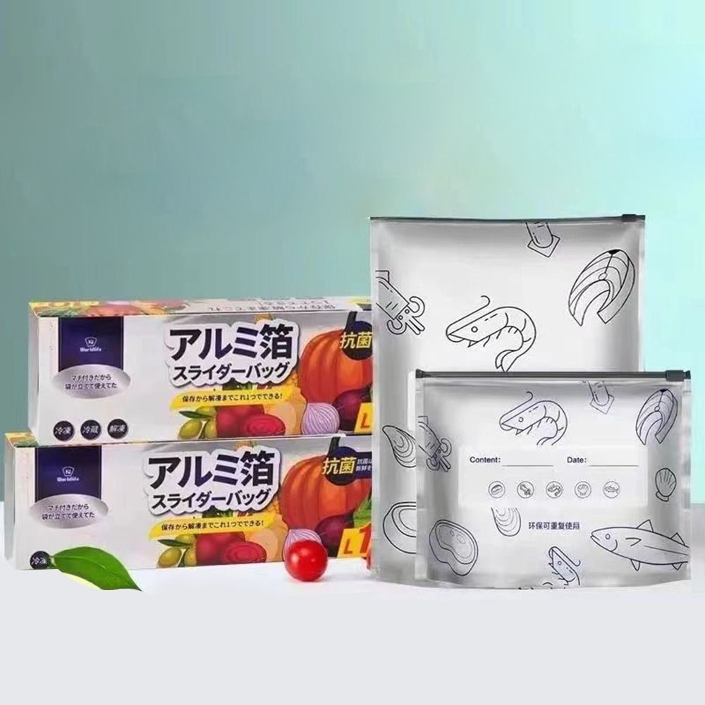 10 adet/torba Büyük Kapasiteli - Food Storage Plastic Bag incelemesi ve fiyatı